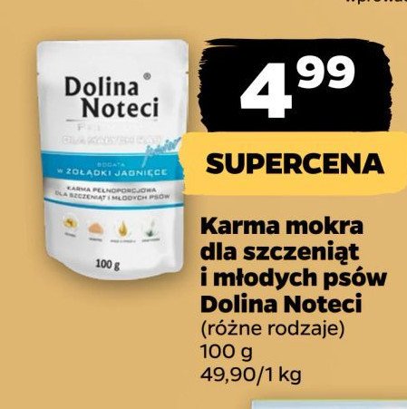 Karma bogata w żołądki jagnięce Dolina noteci promocja