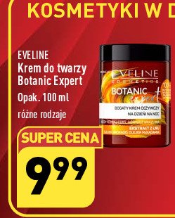 Krem odżywczy na dzień i noc z ekstraktem z lnu Eveline botanic expert promocja