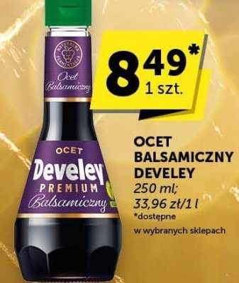 Ocet balsamiczny Develey promocja w Groszek