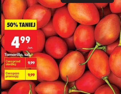 Tamarillo, szt. promocja w Biedronka