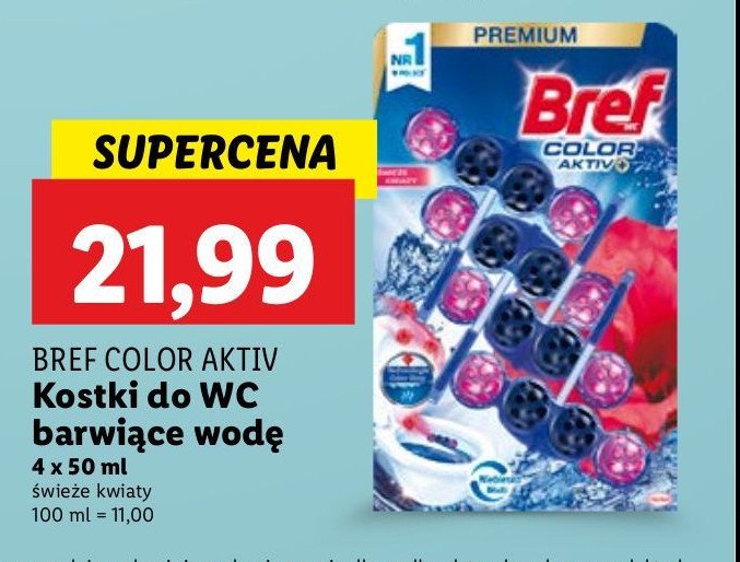 Zawieszka do wc romantic jays Bref color aktiv promocja w Lidl