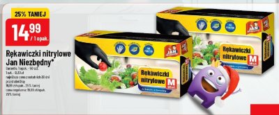 Rękawiczki nitrylowe Jan Niezbędny promocja w POLOmarket