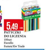 Patyczki do liczenia Fiorello promocja