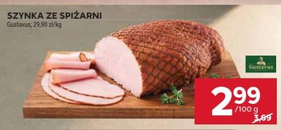 Szynka ze spiżarni Gustavus promocja w Stokrotka