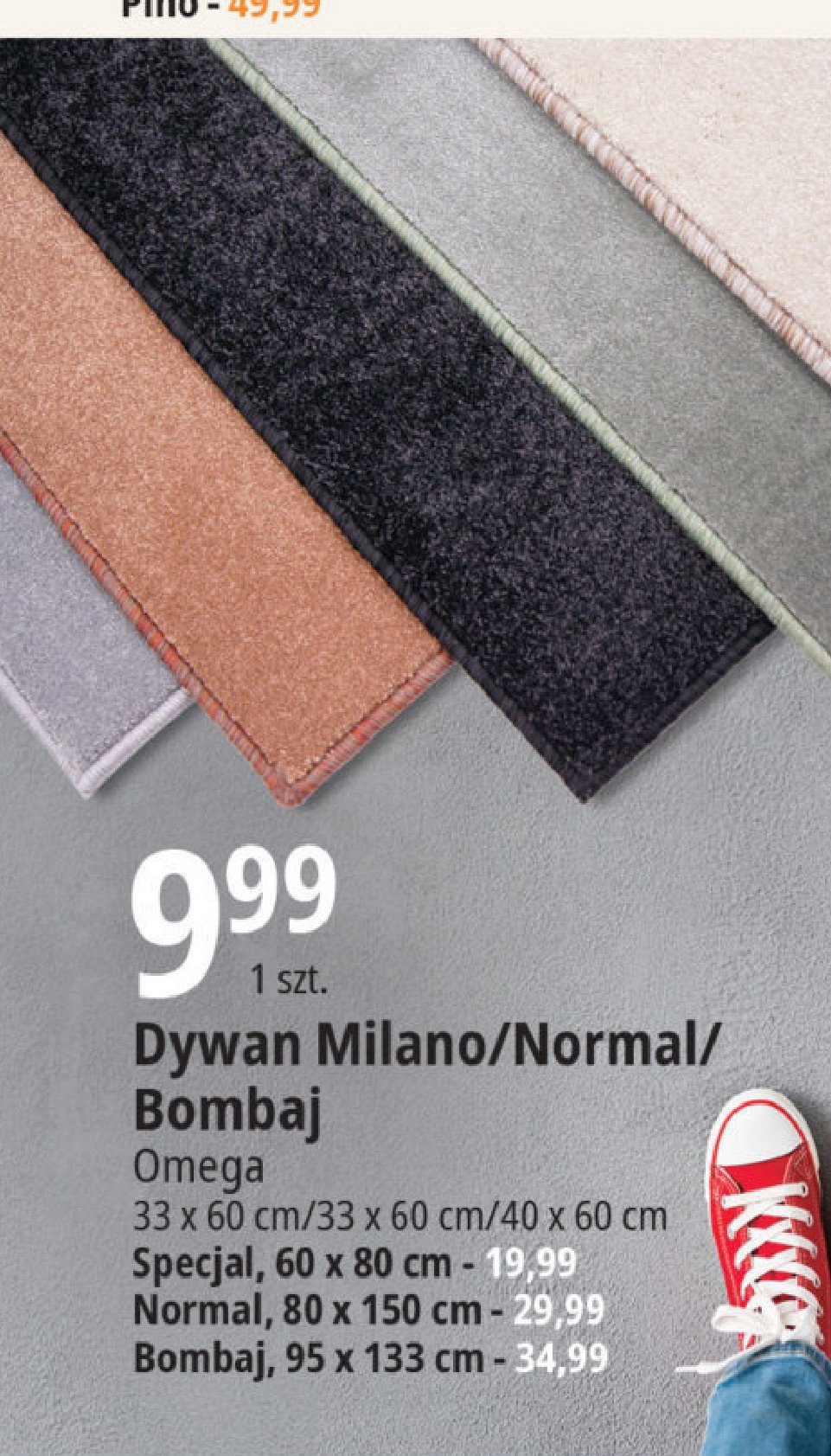 Dywan bombaj 33 x 60 cm Omega promocja
