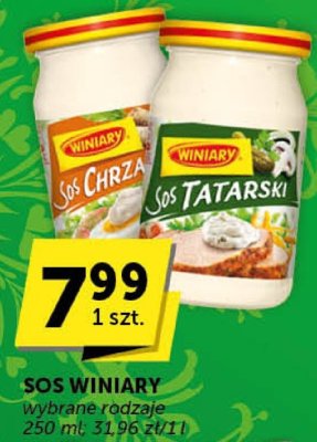 Sos Winiary Chrzan, Tatarski wybrane rodzaje promocja w ABC