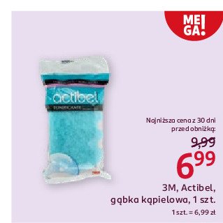 Gąbka actibel 3m promocja w Rossmann