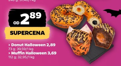 Muffin halloween Stokson promocja w Netto