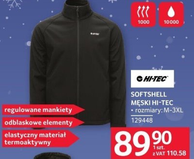 Softshell męski HI-TEC promocja w Selgros