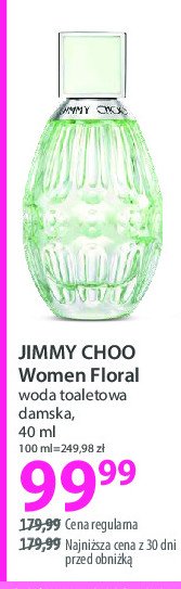 Woda toaletowa JIMMY CHOO FLORAL promocja