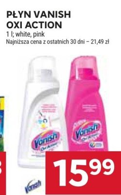 Płyn do czyszczenia Vanish Oxi Action 1 l, różne rodzaje promocja w Stokrotka