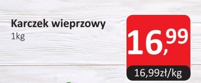 Karczek wieprzowy promocja w Market Point