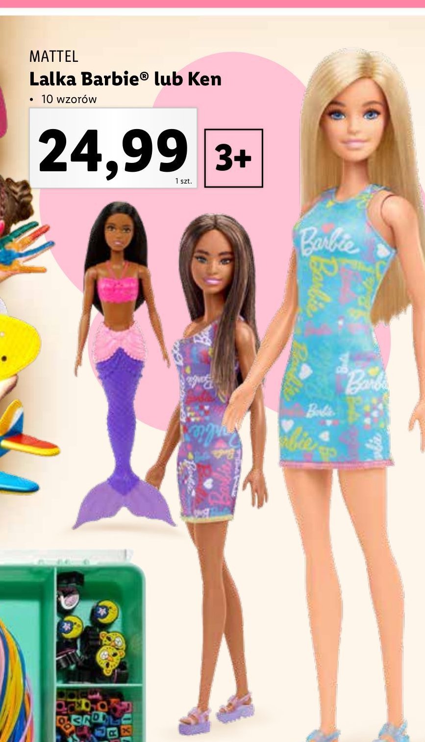 Lalka barbie Mattel promocja