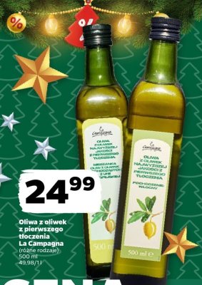 Oliwa z oliwek z pierwszego tłoczenia (różne rodzaje) promocja w Netto