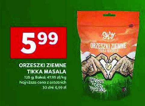 Orzeszki ziemne tikka masala Bakal promocja