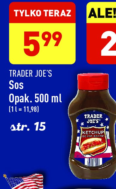 Ketchup hot dog Trader joe's promocja