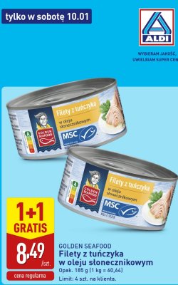 Tuńczyk promocja w Aldi