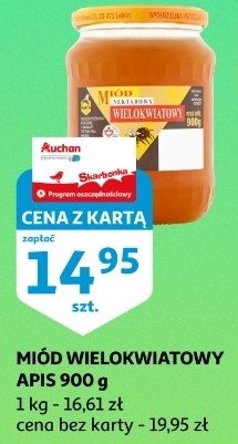 Miód wielokwiatowy Apis miody polskie promocja