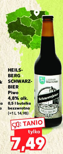 Piwo Schwarz bier promocja