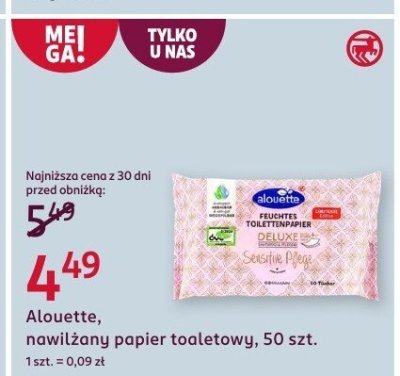 Papier toaletowy promocja w Rossmann