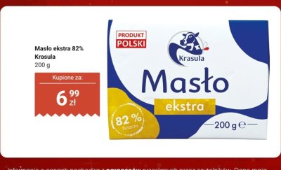 Masło promocja w Dino