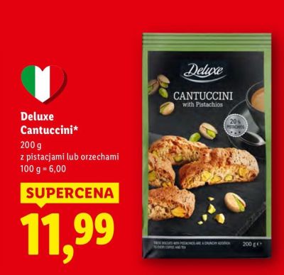 Cantuccini Deluxe promocja w Lidl
