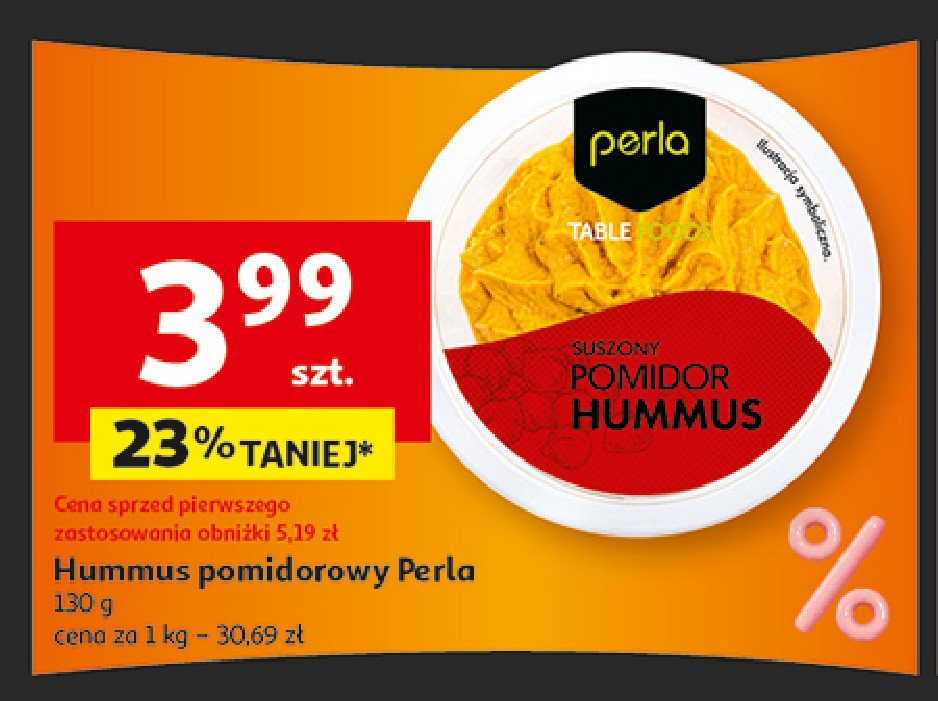 Hummus pomidor Perla promocja