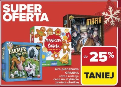 Gra planszowa, różne rodzaje DO -25% Granna promocja w Carrefour