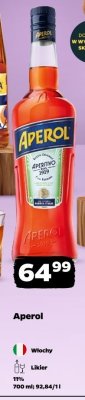 Likier Aperol promocja w Netto