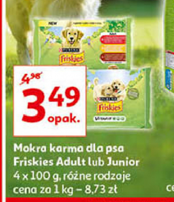 Karma dla psa junior Friskies vitafit Purina friskies promocja