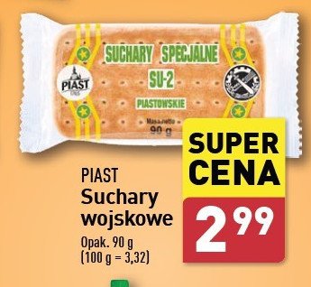 Suchary specjalne PIAST CIASTKA promocja