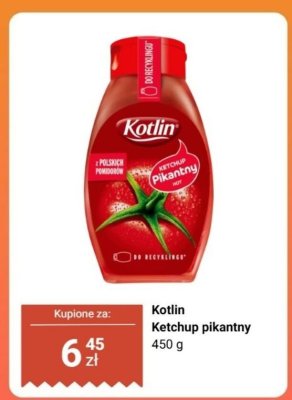 Ketchup pikantny promocja w Biedronka