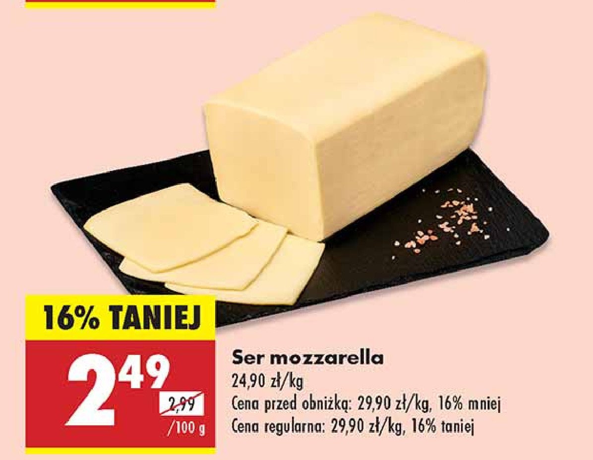 Ser mozzarella promocja