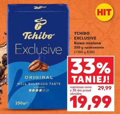 Kawa Tchibo Exclusive mielona promocja w Kaufland