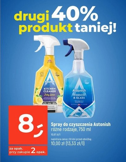 Spray do czyszczenia kuchni ASTONISH promocja