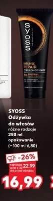 Odżywka do włosów Syoss intensive repair promocja