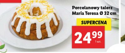 Talerz 32 cm maria teresa Chodzie偶 promocja