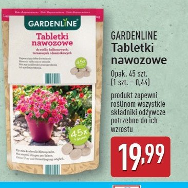 Tabletki nawozowe GARDEN LINE promocja