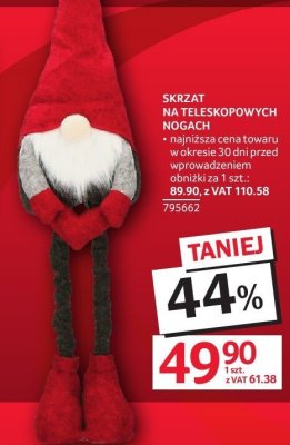Skrzat na teleskopowych platformach promocja w Selgros