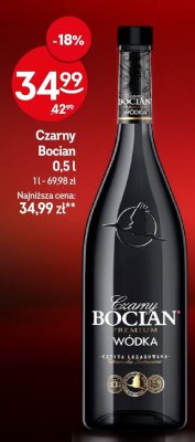 Wódka Czarny Bocian promocja w Żabka