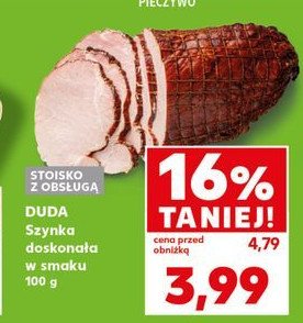 Szynka doskonała w smaku Silesia duda promocja w Kaufland
