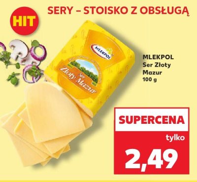 Ser Złoty Mazur promocja w Kaufland
