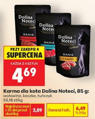 Karma dla kota 85g: wołowina promocja w Biedronka