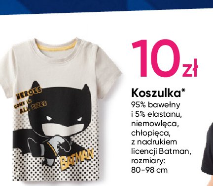 Koszulka dziecięca 80-98 batman promocja