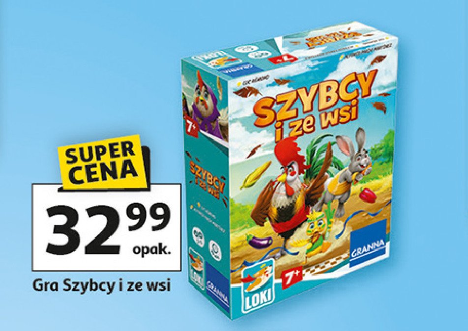 Gra szybcy i ze wsi Granna promocja w Auchan
