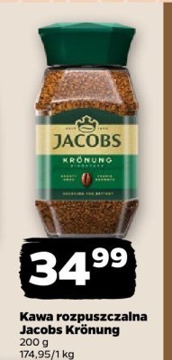 Kawa rozpuszczalna Jacobs Krönung promocja w Netto