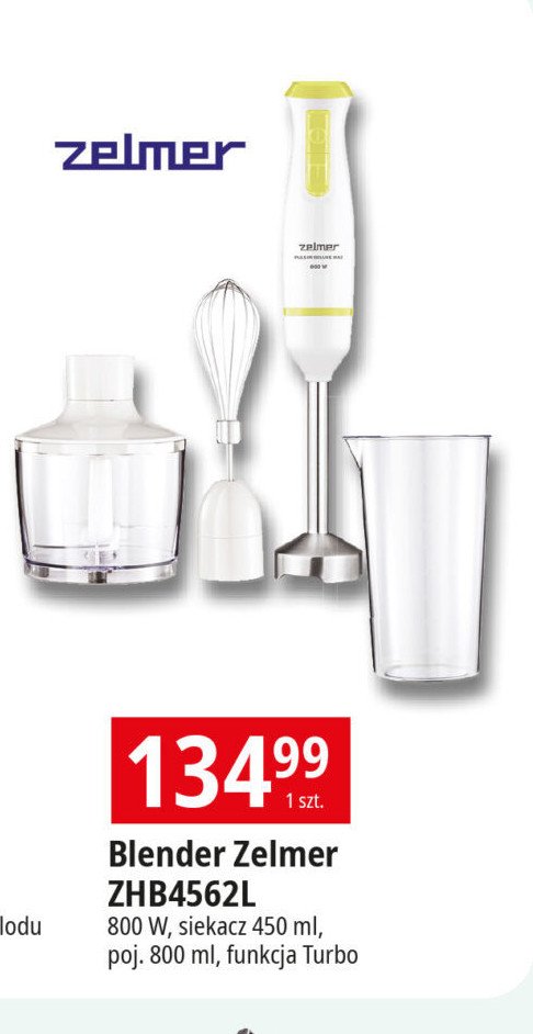 Blender zhb 4562i Zelmer promocja