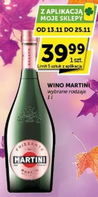 Wino Martini wybrane rodzaje promocja w ABC
