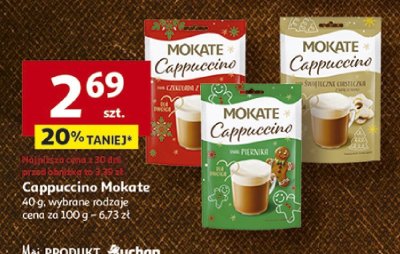 Cappuccino Mokate promocja w Auchan