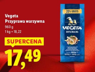 Przyprawa warzywna  promocja w Lidl